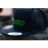 CAP (TRUCKER) SAVES HELP - Football - NAME - BLK/GRN - SHKF008