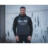MIKINA S KAPUCÍ UNISEX SAVES HELP - Crossed (black/grey) - SHPM026