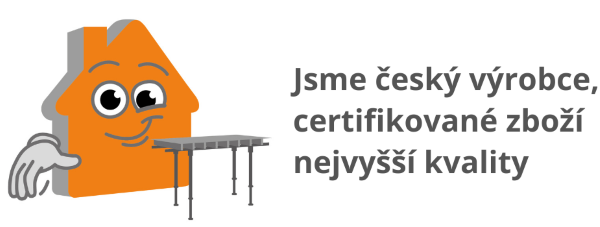 Jsme český výrobce, certifikované zboží nejvyšší kvality