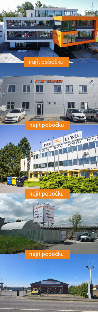 Osobní odběr na 5 pobočkách