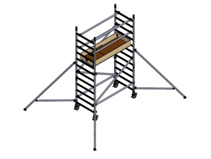 UTS CLIMA 1,8 x 0,85 x 4,2 m pracovní výška