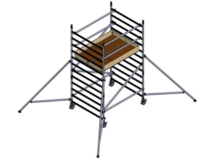 UTS CLIMA 1,8 x 1,45 x 4,2 m pracovní výška