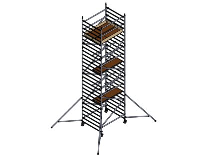 UTS CLIMA 1,8 x 1,45 x 8,2 m pracovní výška
