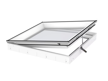 Elektrický světlík pro ploché střechy VELUX CVU, základna (CVU 060060 0225Q)