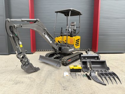 144 6 pasovy minibagr gorila g20se i pro