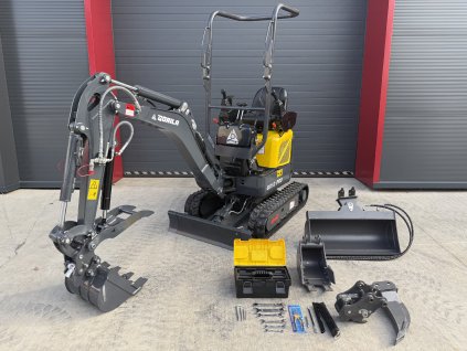 1082 9 pasovy minibagr gorila gx12 i pro 2025