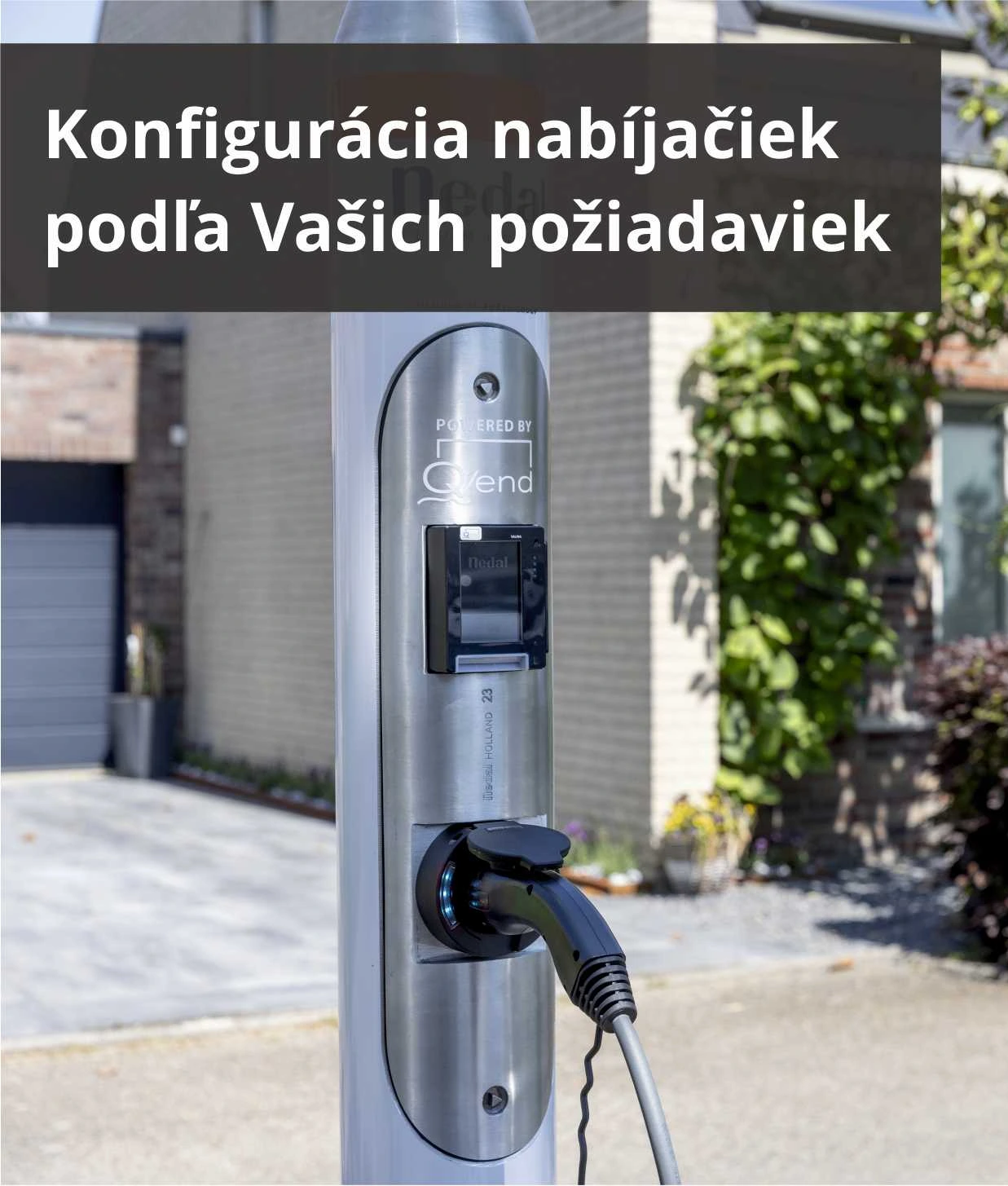 LUMiCHARGER s terminálom Qvend