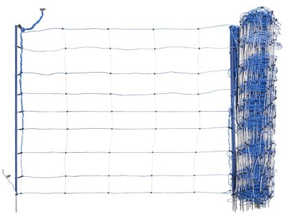 Elektrická sieť AKO TitanNet Premium XBraid 50 m – 122 cm s opletenými vodičmi