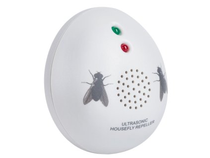 Ultrazvukový odpudzovač múch UltraStop Fly – do zásuvky, 60 m²