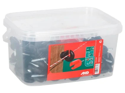 Izolátor na elektrický ohradník s oporou 100 ks