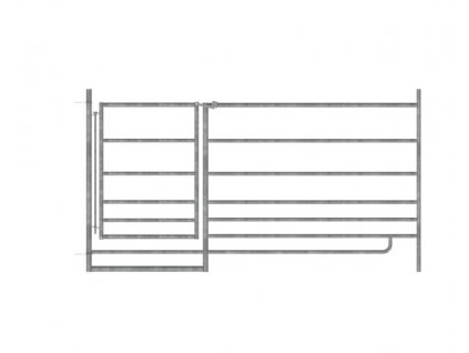Panel s bránou