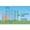 Elektrická sieť pre králiky AKO Rabbit Netting 12 / 25 / 50 m