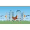 Elektrická sieť pre hydinu AKO Poultry Netting 106 cm 15–50 m