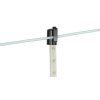 Kovový T-stĺpik pre elektrický ohradník