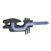 Rohový izolátor Premium so závitom do dreva