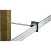 Dištančný klipový izolátor so závitom do dreva 20 cm