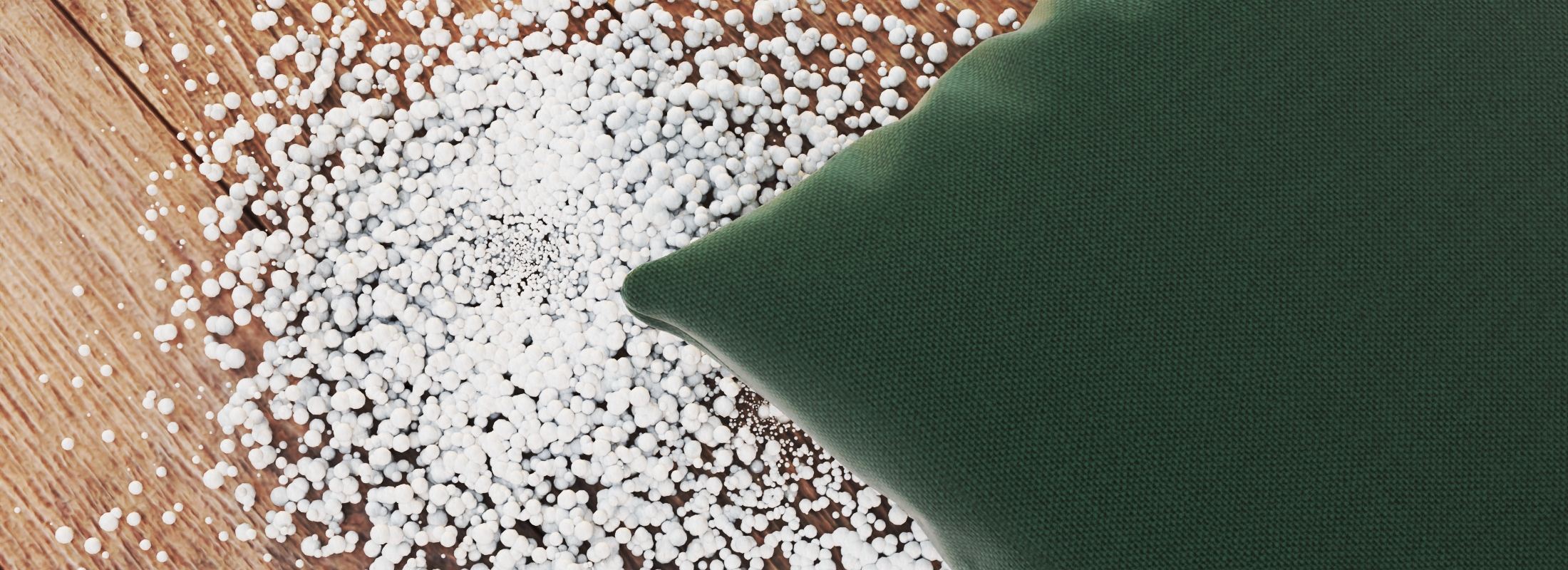 EPS kuličky pro plnění vaků