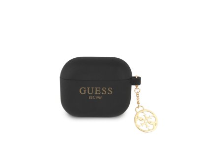 680 airpods 3 guess silikonovy kryt cerny