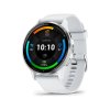 1493 garmin venu 3 silver whitestone band