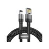241 kabel baseus lightning 2m 1 5a grey black