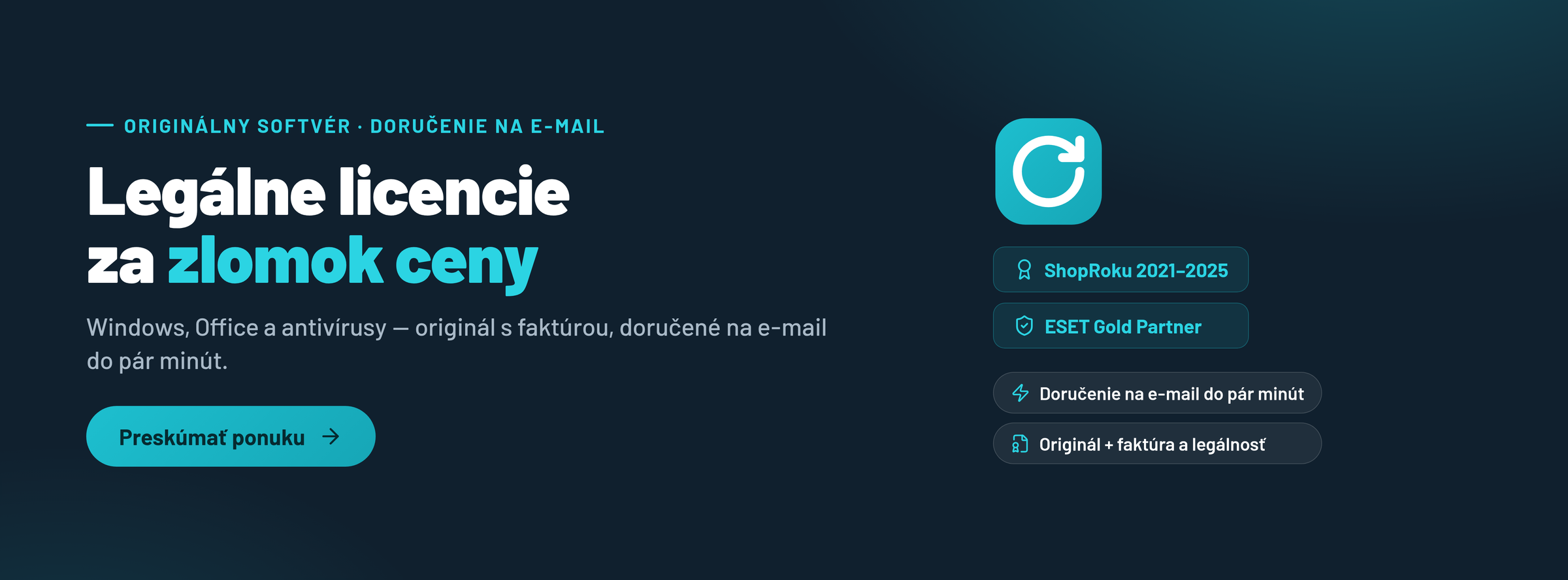 Legálne licencie za zlomok ceny