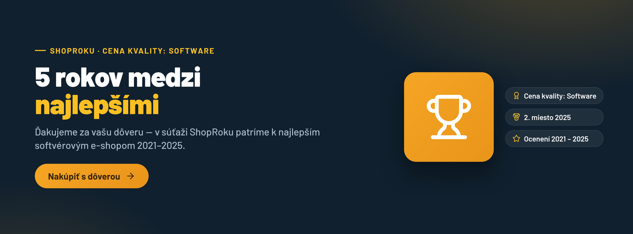 E-shop servis-repas.sk – držiteľ ocenenia ShopRoku 2025 za kvalitu služieb a spokojnosť zákazníkov. Overený predaj originálnych licencií Windows, Office a softvéru s rýchlym doručením a spoľahlivou technickou podporou Shoproku 2023 Servis Repas