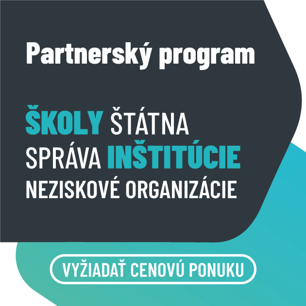 Licencie pre Školy, štátnu správu, inštitúcie, neziskové organizácie