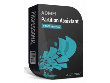 AOMEI Partition Assistant Professional – 2 zariadenia, softvér na správu a optimalizáciu diskových partícií s migráciou systém