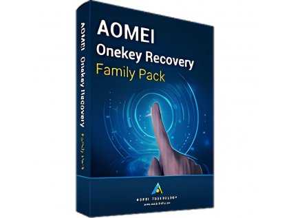 AOMEI Onekey Recovery Family – Lifetime Upgrade, softvér na jednoduchú obnovu systému pre domácich používateľov
