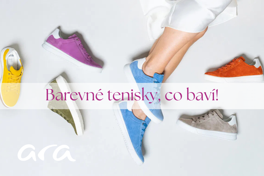 Ara: Barevné tenisky, co baví!