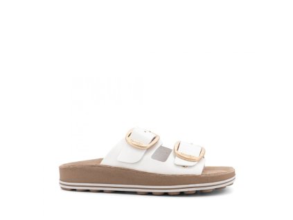 FANTASY SANDALS dámské pantofle bílé kožené | S310 DESPOINA WHITE