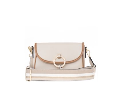 ARA dámská elegantní crossbody kabelka krémové syntetická | 16-21614-31