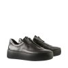 HÖGL slip on metalické anthrazitové kožené | 8-100221-73000