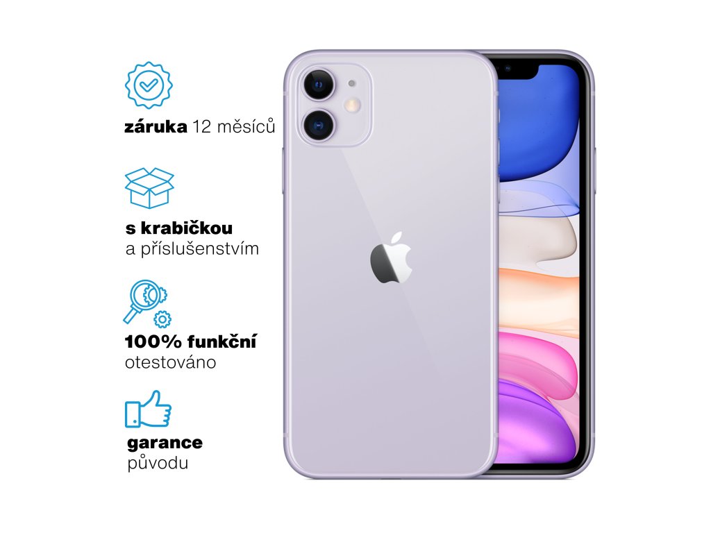 iPhone 11 128GB purple - shopmobile.cz