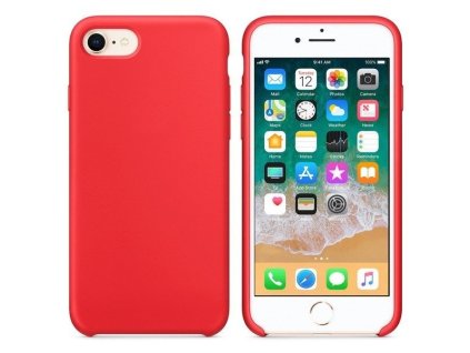 silikonový kryt pro iPhone 6 - červený