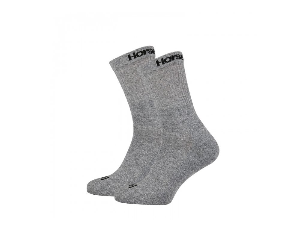 Ponožky Horsefeathers Delete 3pack heather gray 2022