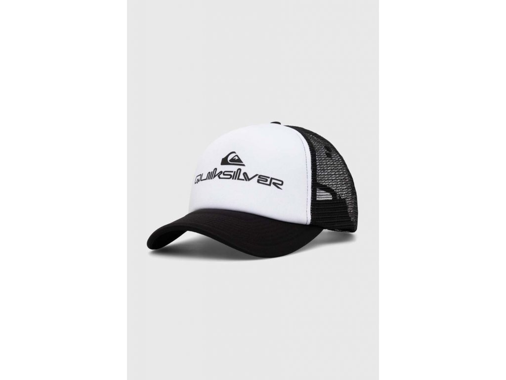 Quiksilver white - Trucker Kšiltovka Omnistack Shotboardshop 2023/24