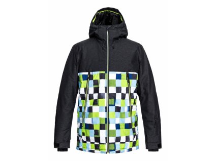 Bunda Quiksilver Sierra 181 gjz2 lime green/check atomic 2018/19