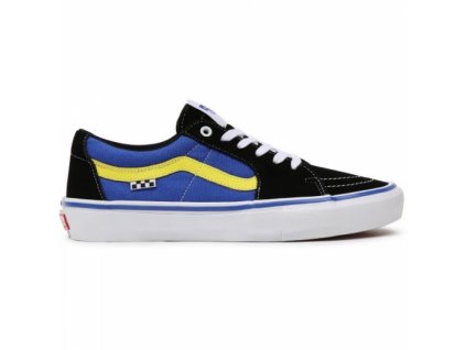 Boty Vans Skate Sk8-Low black/dazzling blue 2022