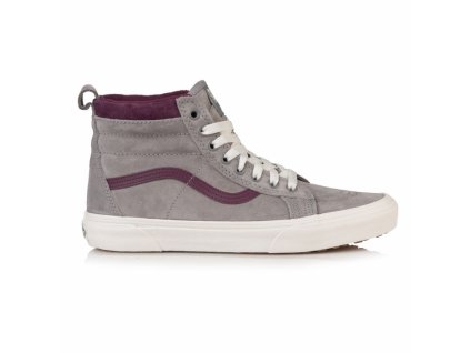 Boty Vans Sk8-Hi Mte (Mte) frost gray/prune 2019/20 dámské