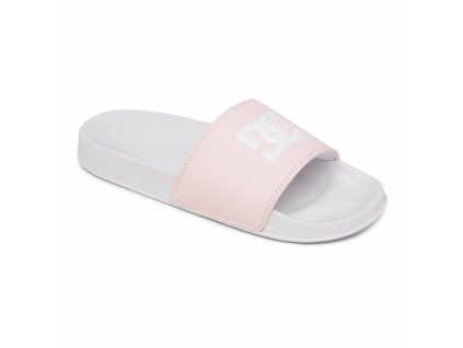 Šľapky DC, Slide white/pink 2022 dámske