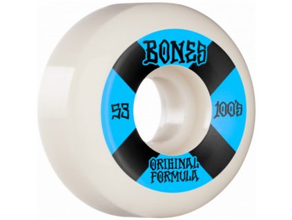 Kolečka Bones 100 53mm Og Formula white 2022