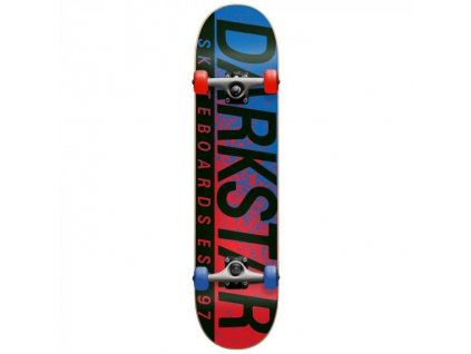 Skate komplet Darkstar Wordmark FP Complete red/blue 2022