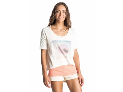 Tričko Roxy Parson's Landing 063 wcd0 sand piper 2016 dámske