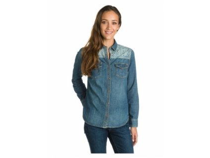 Košeľa Roxy Sunday River Denim 012 btn0 peacoat 2014/15 dámsky