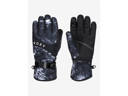Rukavice Roxy Jetty 208 kvj2 true black future flower 2022/23 dámske