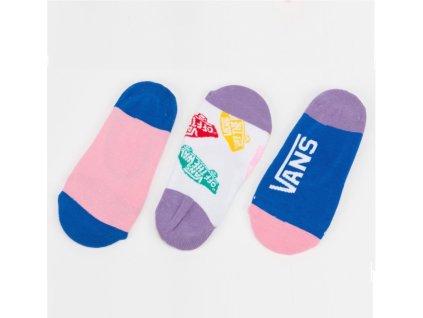 Ponožky Vans 3 Pack sk8 white 2021/22 dámské