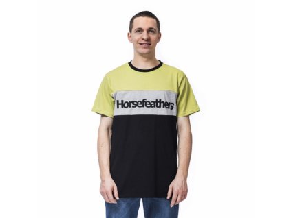 Tričko Horsefeathers Spaz linden green 2020