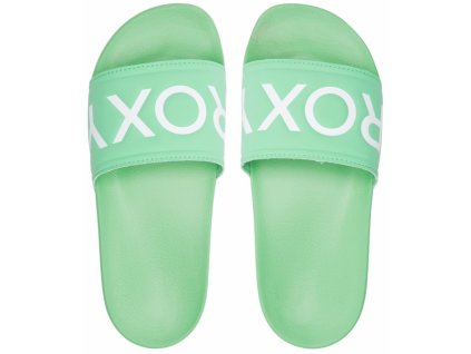 Šľapky Roxy Slippy II absinthe green 2023 dámske
