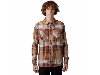 Košele Fox Turnouts Utility Flannel cognac 2023
